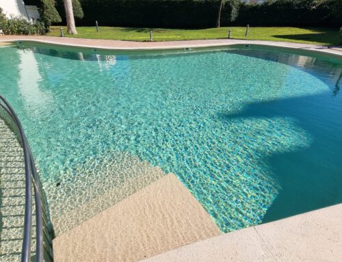 Reforma integral de piscina en hotel de Mallorca
