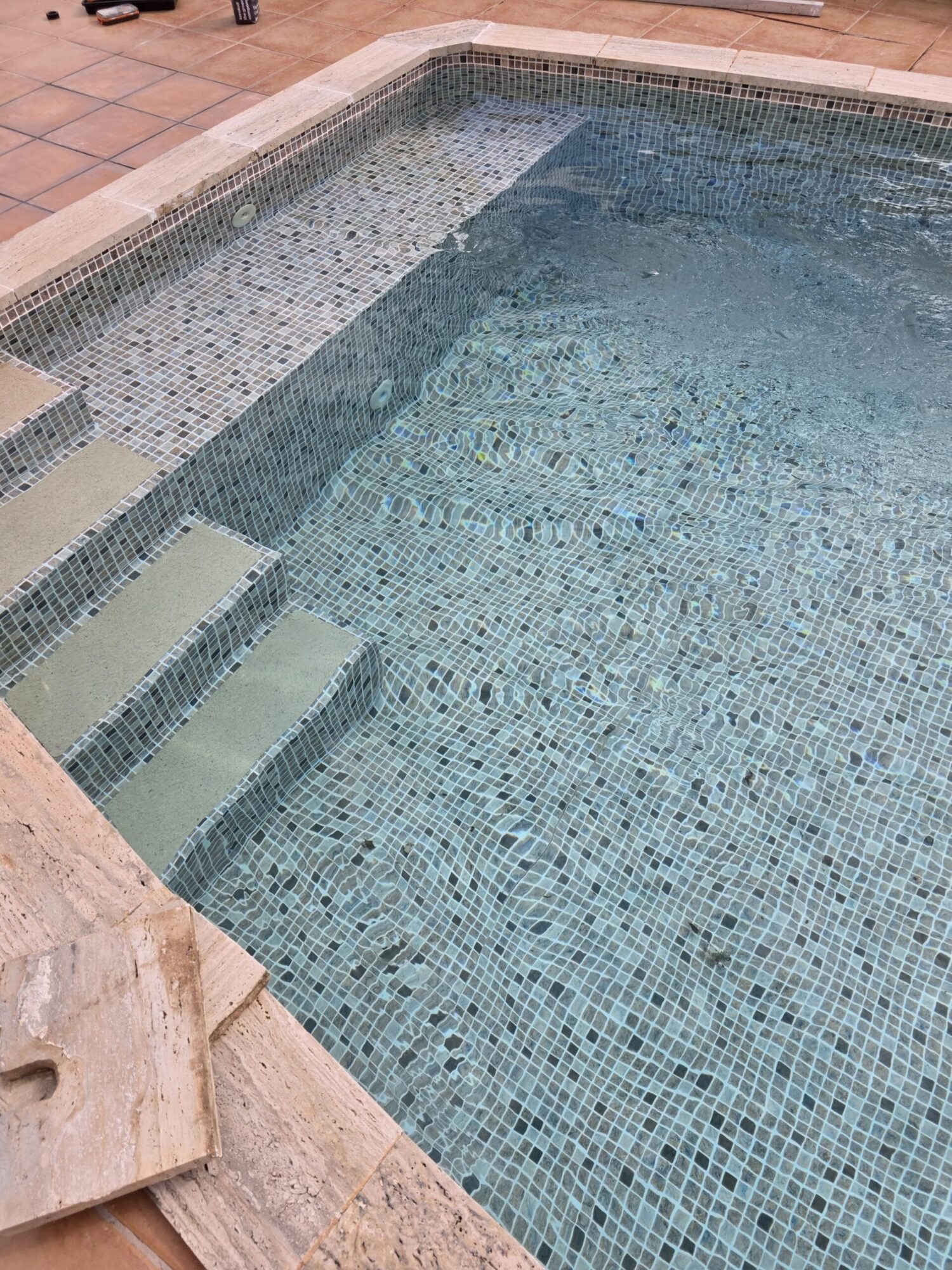 Europiscina Mallorca Cambio de liner por lámina armada